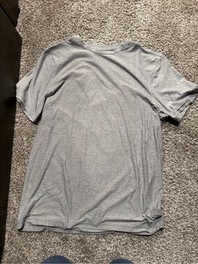Outdoor Voices Light Heather Gray Tee